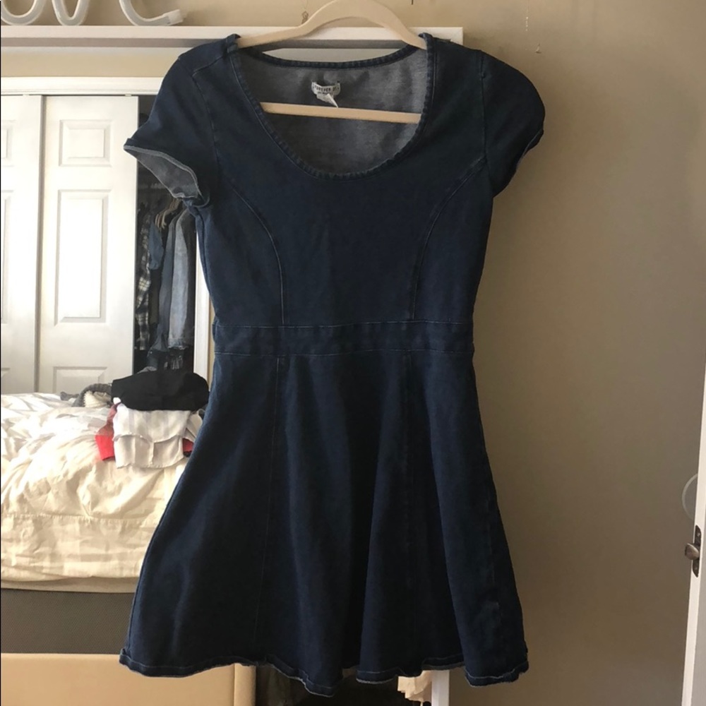 Denim dress